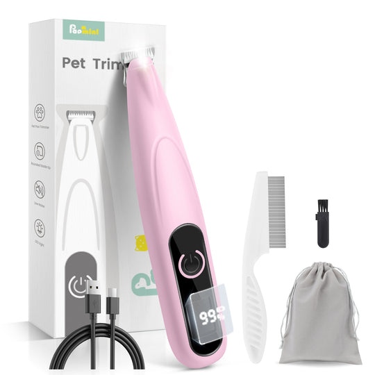PAPMINI LED Dog Paw Trimmer - Pink
