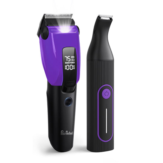 PAPMINI 3-in-1 Dog Clippers - Purple
