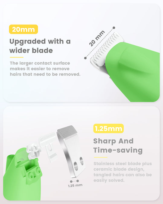 PAPMINI LED Dog Paw Trimmer - Green