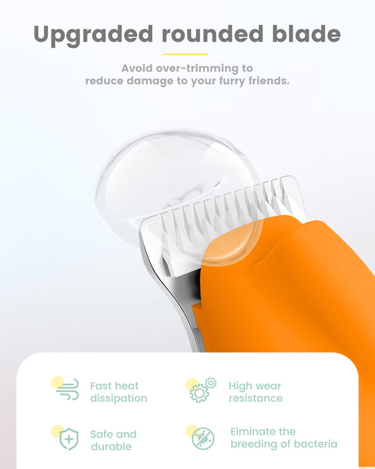 PAPMINI LED Dog Paw Trimmer - Orange