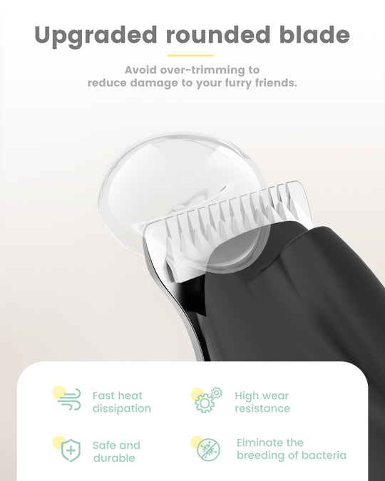 PAPMINI LED Dog Paw Trimmer - Black